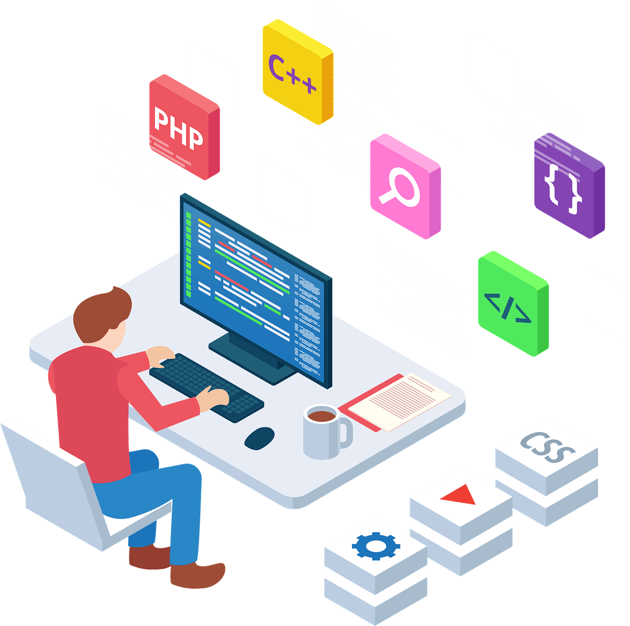 TurathCode team at work